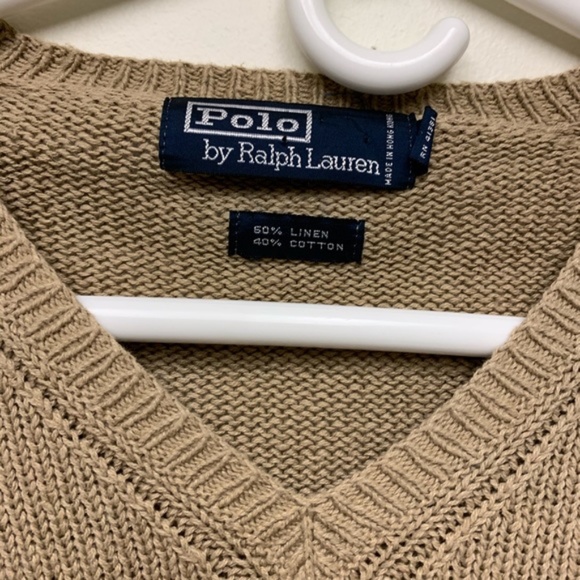 Polo Ralph Lauren Sweater V-Neck Men's XL - Picture 3 of 7